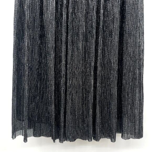 Isabel Marant Etoile Beatrice Midi Skirt Gunmetal‎ Grey Silver Black Metallic XS - Picture 12 of 15